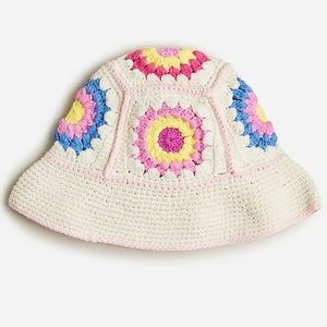 J.Crew Crewcuts Girls Crochet Bucket Hat
